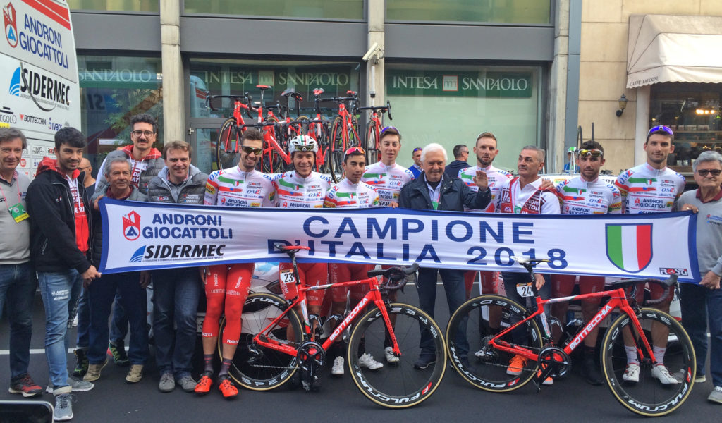 Androni-Sidermec, stagione d'oro e qualche faccia nuova