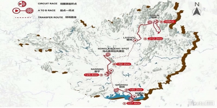 Tour of Guangxi 2018: presentazione percorso e favoriti