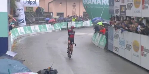 Giro dell'Emilia 2018, De Marchi fa il fenomeno