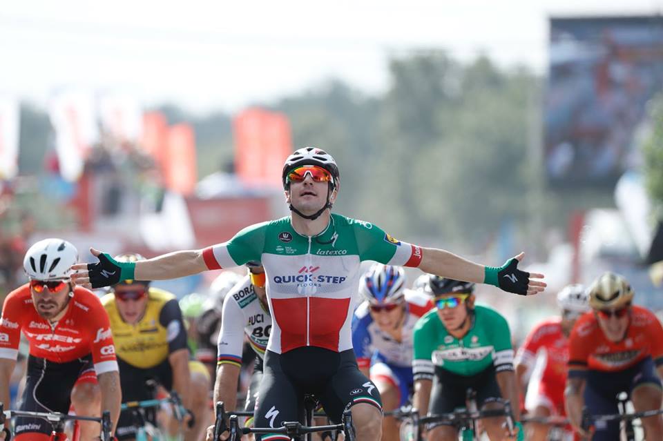 Vuelta 2018, Elia Viviani è super
