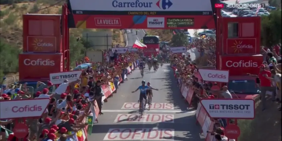 Vuelta a España 2018, Valverde non tradisce mai