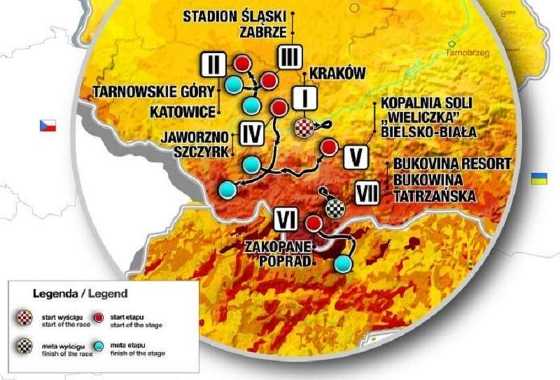 Giro di Polonia 2018: presentazione favoriti, tappe e percorso