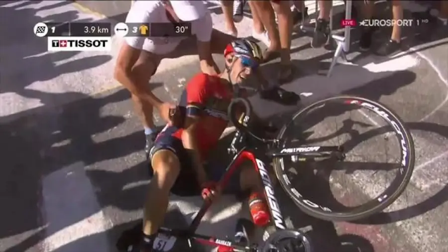 Tour de France 2018, Nibali a terra e vince Thomas