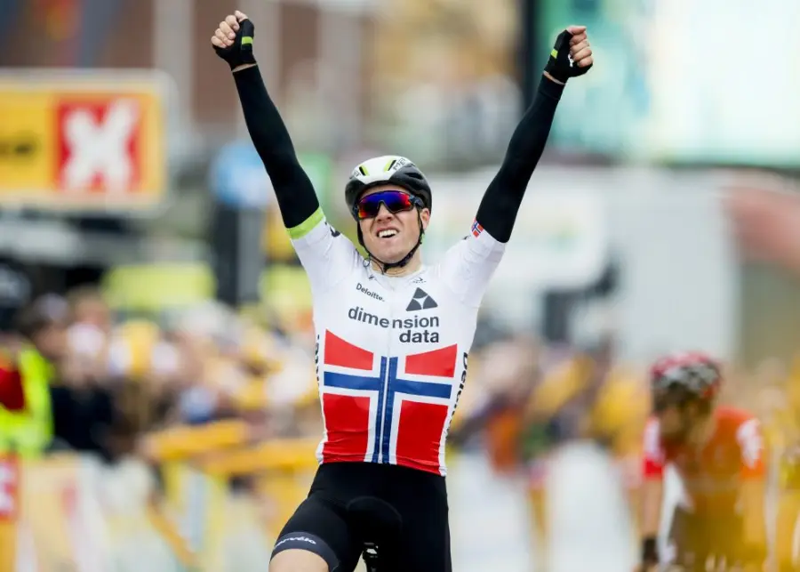 Tour de France 2017, Edvald Boasson Hagen di forza