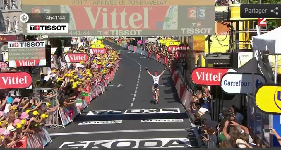 Tour de France 2017, Bauke Mollema beffa tutti