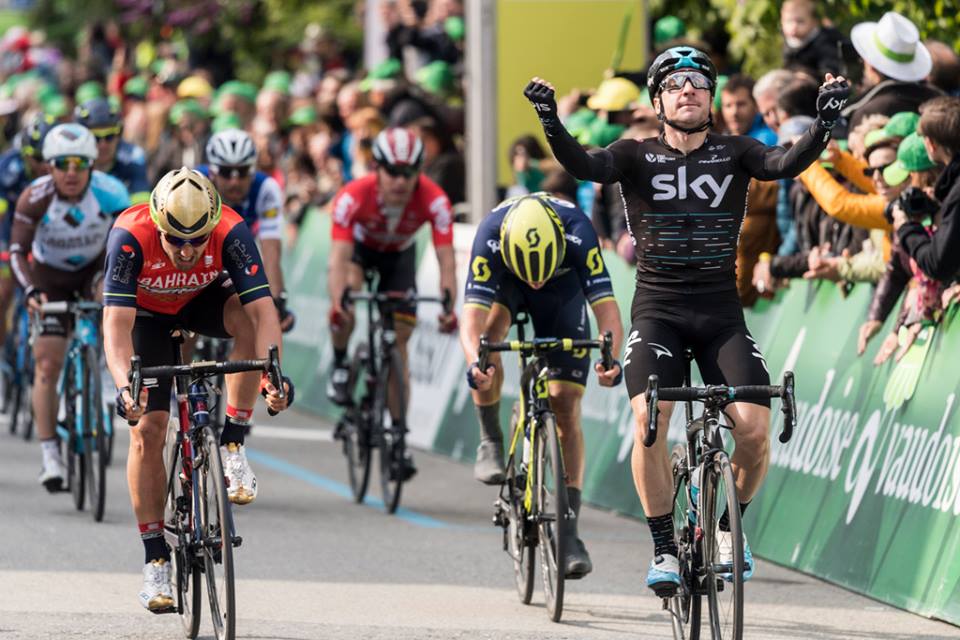 Giro di Romandia 2017, Elia Viviani si sblocca