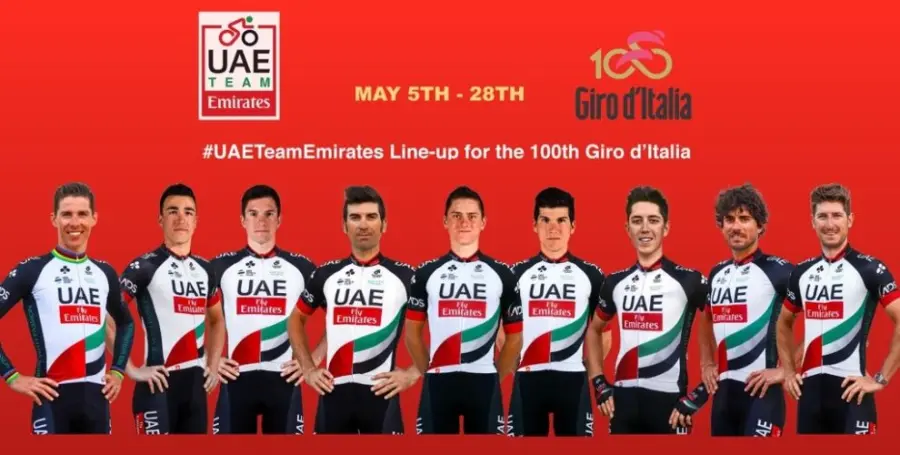 Giro d'Italia 2017, tutte le squadre già ufficiali al via