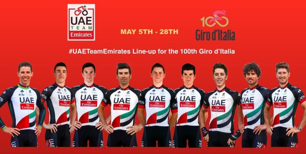 Giro d'Italia 2017, tutte le squadre già ufficiali al via