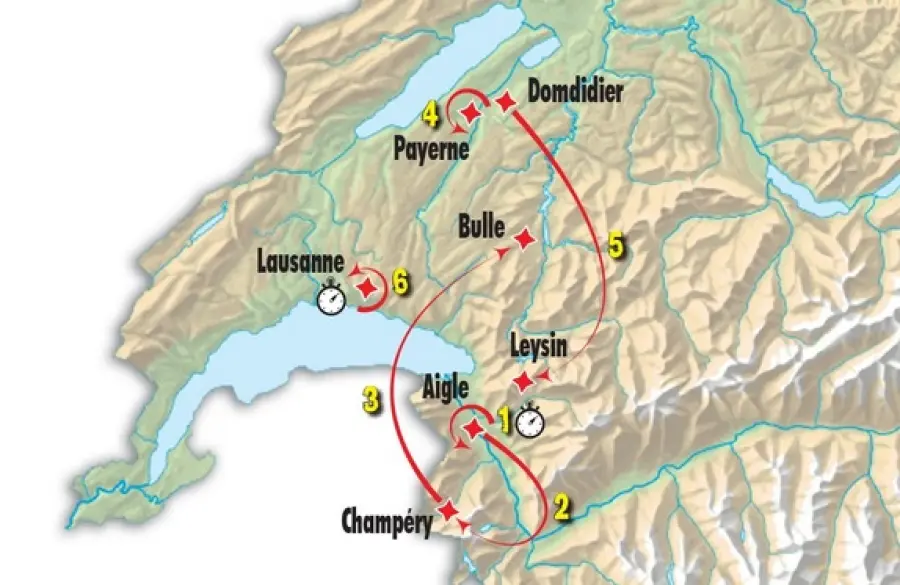 Giro di Romandia 2017, percorso e favoriti