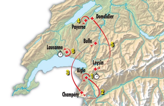 Giro di Romandia 2017, percorso e favoriti