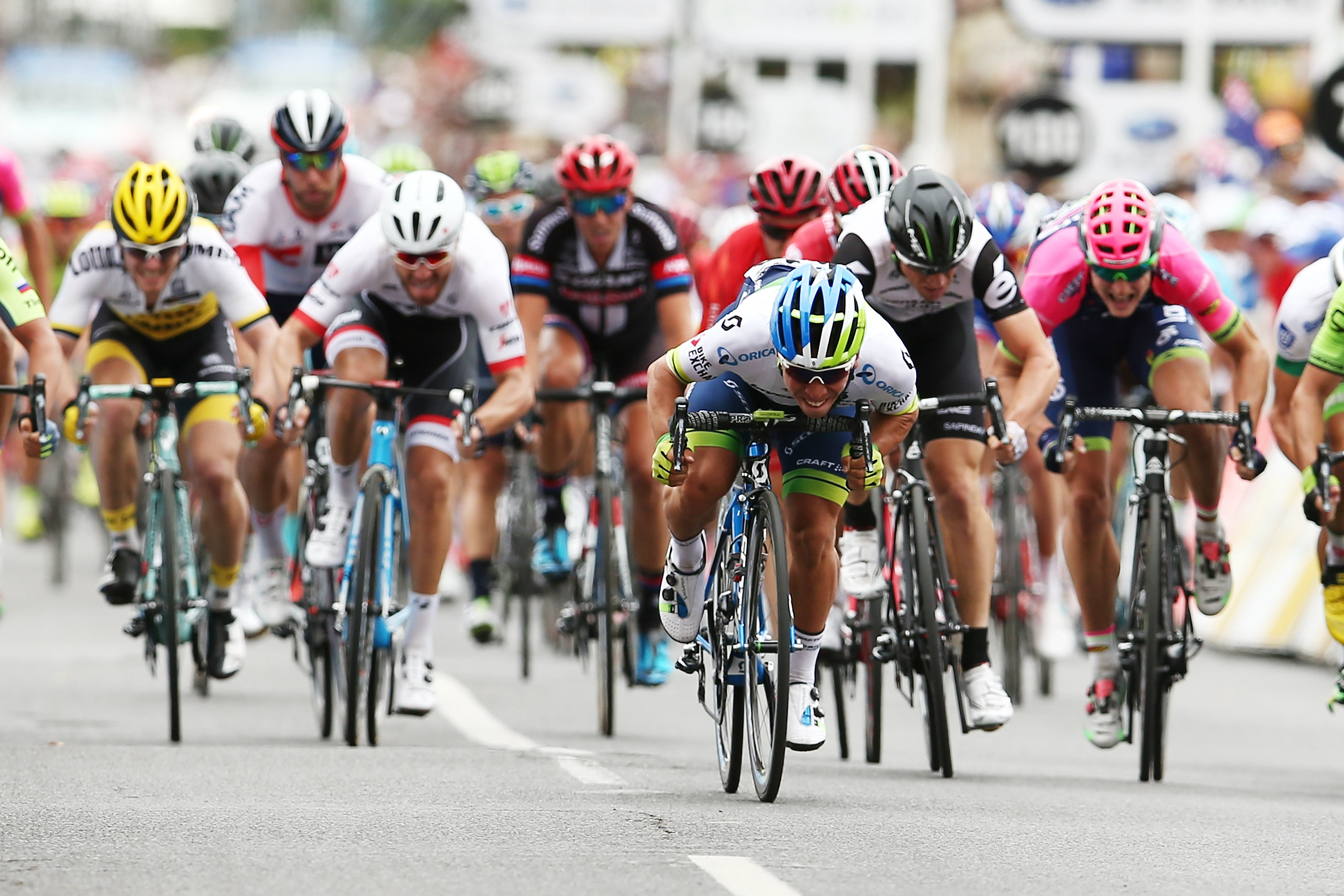 Santos Tour Down Under 2017, Caleb Ewan cala il poker