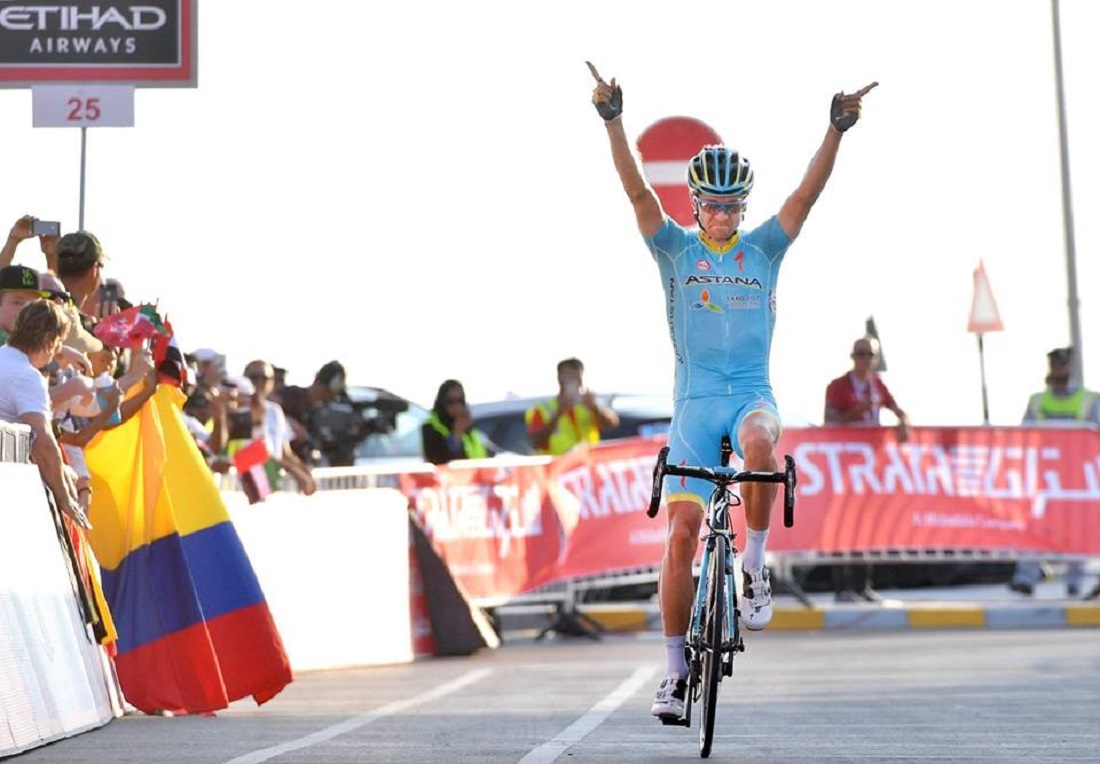 Abu Dhabi Tour 2016, Tanel Kangert verso la vittoria