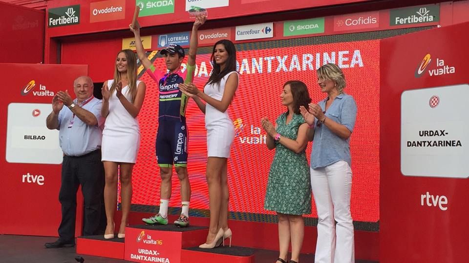 Vuelta a España 2016, Valerio Conti è fantastico