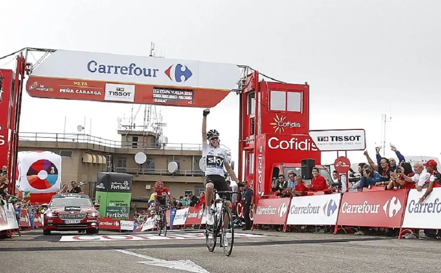 Vuelta a España 2016, la stoccata di Froome