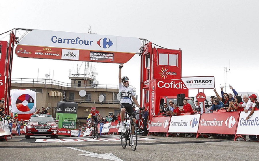 Vuelta a España 2016, la stoccata di Froome