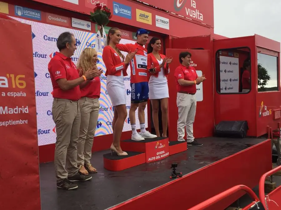 Vuelta a España 2016, festa grande per David De La Cruz