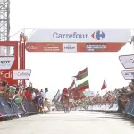 Vuelta a España 2016, La Camperona premia Lagutin e Quintana