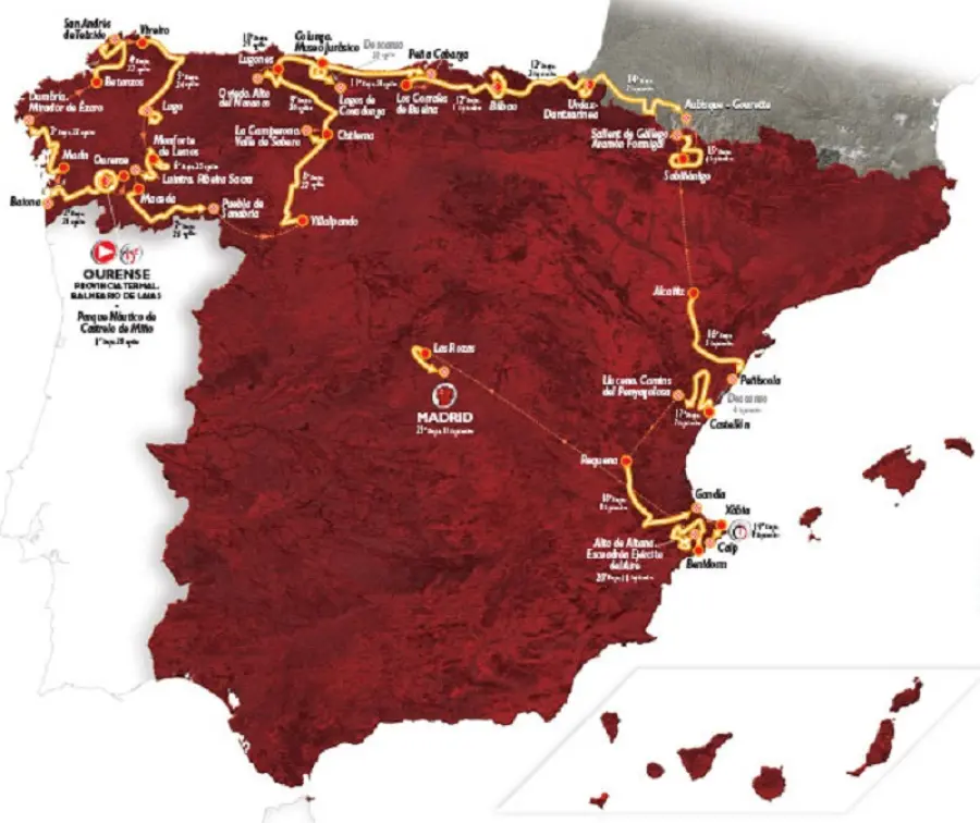Vuelta España 2016, presentazione favoriti e percorso