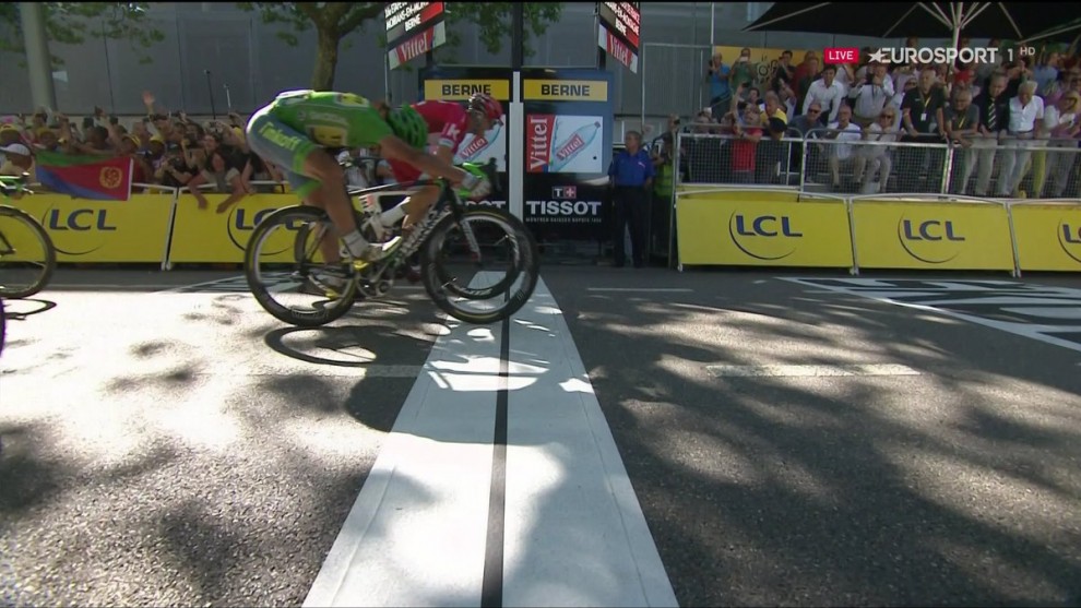 Tour de France 2016, Peter Sagan per questione di centimetri