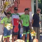 Campionati italiani a cronometro, fa festa Manuel Quinziato