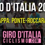 Giro d'Italia 2016: 6a tappa giovedì 12 Maggio, Ponte-Roccaraso