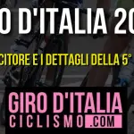 Giro d'Italia 2016: il Vincitore André Greipel e il Dettaglio della 5a tappa