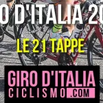 Giro d'Italia 2016: ecco le 21 tappe della Corsa Rosa
