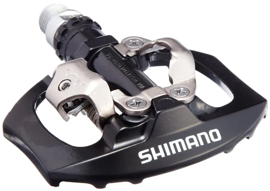 Migliori pedali per bici con budget 50 euro, Shimano E-PD-A530L SPD