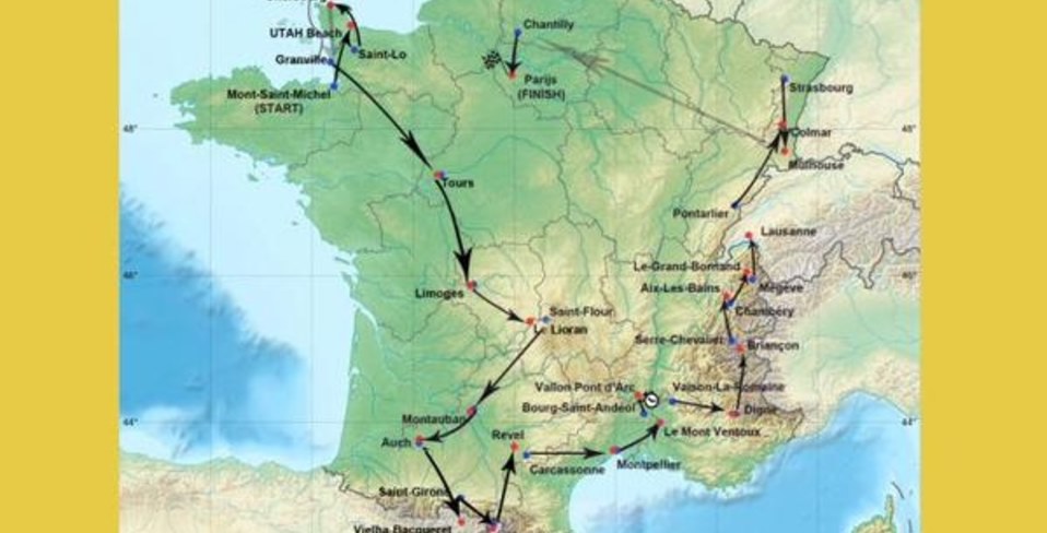 Ciclismo, il Tour de France 2016 sarà così?