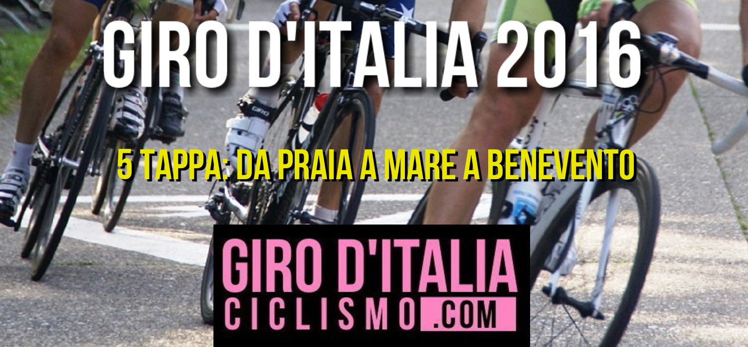 5a tappa giro 2016