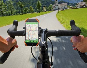 supporto smartphone bici