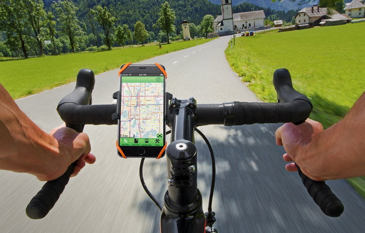 supporto smartphone bici