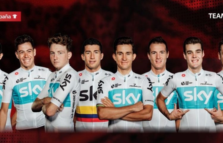 Team Sky: squadra rivoluzionata in occasione della Vuelta