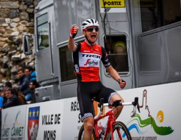 Giulio Ciccone, Tour de France 2019, sesta tappa, maglia gialla